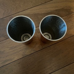 純銅コップ2個セットの画像