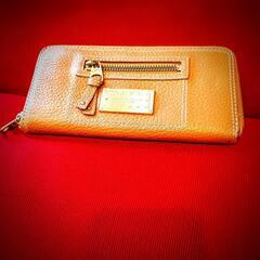 美品　Samantha Thavasa 長財布 ベージュ レディースSamantha Thavasa 長財布　ブラウン系　上品

色はベージュ系で、落ち着いた印象の画像