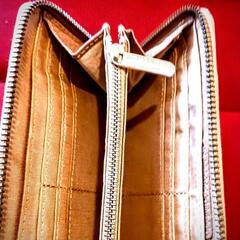 美品　Samantha Thavasa 長財布 ベージュ レディースSamantha Thavasa 長財布　ブラウン系　上品

色はベージュ系で、落ち着いた印象の画像