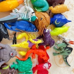 ストレッチーズ ズータント　&Coシリーズ　動物フィギュアの画像