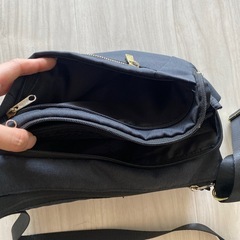 anello   黒　ショルダー　　斜め掛けバッグの画像