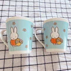 ミッフィーマグカップ2点セットの画像