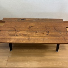木天板ローテーブル(折りたたみ可)の画像