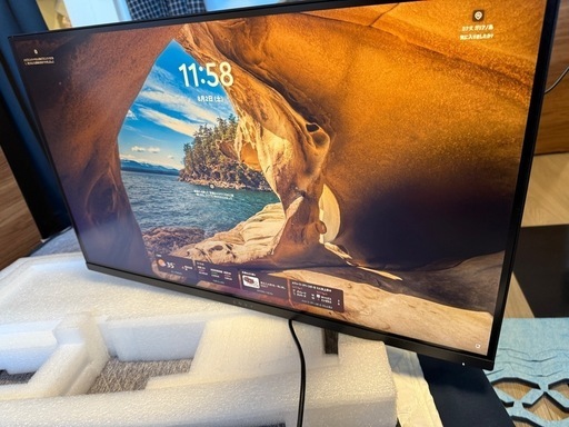 ディスプレイ・モニター本体 HP ENVY 27s 4K Display HP ENVY 27s 4Kディスプレイ ライン抜けあり