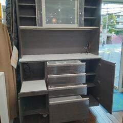 ★北九州、福岡市周辺配送可【ナフコ】レンジボード  2024年8月購入  キッチン収納  スロークローザー  💳自社配送時🌟代引き可💳※現金、クレジット、スマホ決済対応※   【配達は要決済前問い合わせ】の画像