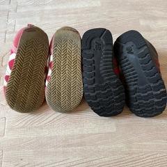 ニューバランス　アシックス　子ども靴14cmの画像