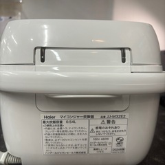 【ハイアール 炊飯器】【3合炊き】2024年製★クリーニング済み/6ヶ月保証付き【管理番号10208】野の画像