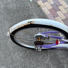 女の子　24インチ　自転車の画像