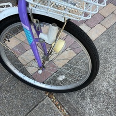 女の子　24インチ　自転車の画像