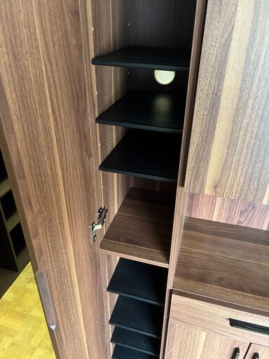 ジャングル深井店】☆シューズボックス ブラウン 収納家具 家具 堺市