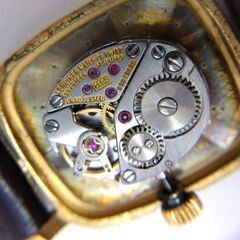 LONGINES 手巻き 腕時計 ゴールド×ブラウン ロンジン Cal.5602