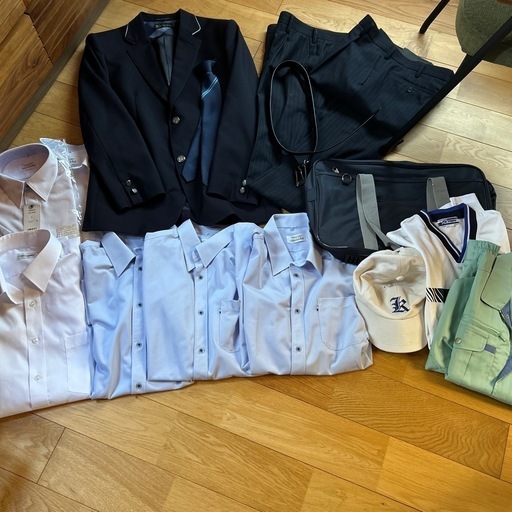 高梁城南高校　制服　一式