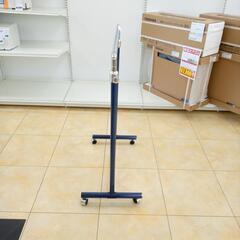 リユースのサカイ太田店★ジモティ割あり★  ハンガーラック ブルー✕シルバー H106.5～170×D41×W81 クリーニング済み OJ10312の画像