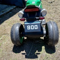 子供用三輪電動バイク70k位まで大丈夫の画像