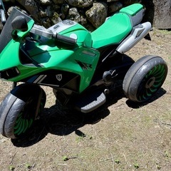 子供用三輪電動バイク70k位まで大丈夫の画像