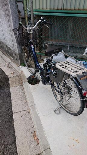 電動アシスト自転車 　ジャンク品　普通の自転車としては乗れます 電動自転車ジャンク (Ki-co) 鞍馬口の電動アシスト自転車の中古
