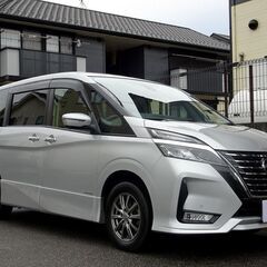 即乗りＯＫ 4WD 令和2年式 セレナハイブリッド 後期 ハイウェイスターV プロパイロット エマージェンシーブレーキ ナビ フルセグTV Bluetooth フリップダウンモニター アラウンドビューモニター 両側パワスラ インテリキー シートヒーター LEDライト LEDフォグ ETCの画像