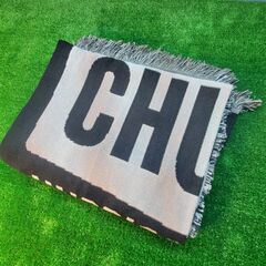 【新品】大きい CHUMS/チャムス ロゴ柄 ラグマット カーペッの画像