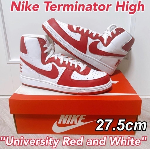 新品未使用タグ付きNIKE ターミネーターハイ 27.5 スニーカー　9.5 新品・未使用】ナイキ ターミネーター ハイ メンズ 27.5cm