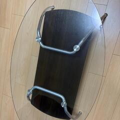 [ニトリ] ガラス天板テーブルの画像