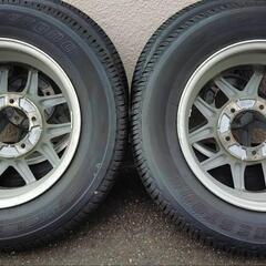 ジムニー jb64 純正 ホイール、タイヤ4本セッ卜 エンケイの画像