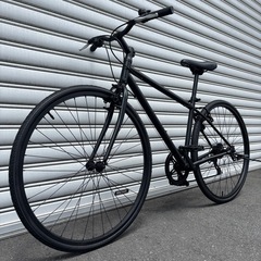GIORNA 706S クロスバイク 700c 美品 大阪引取り GIORNA[ジョルナ]7065 700cクロスバイク 6speed/ワインレッド