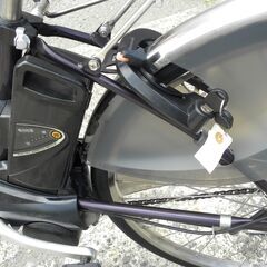 パナソニック　　26インチ　８ah  パープル　電動アシスト自転車の画像
