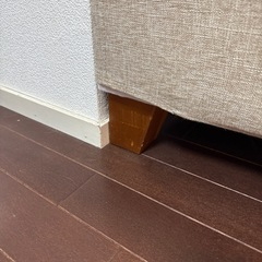 3人掛けソファ　替カバー付きの画像
