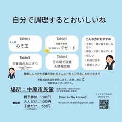 食育ワークショップ　夏休みのお昼ごはんどうしてる？の画像
