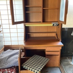 本棚デスク「中古」の画像