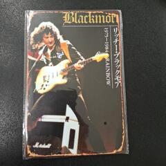 リッチー・ブラックモア、ディープ・パープル「レインボー」ブリキ看板の画像
