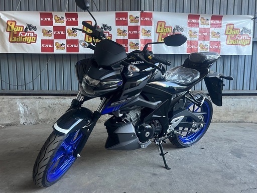 スズキ GSX-S125 DL32B 3km新古車‼️  原付2種 4スト 無料配送有 現状販売 現車確認必須❗️ バンガレージ神奈川
