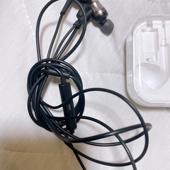 Type-C イヤホン 黒の画像