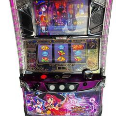 【即使用可・美品】マジカルハロウィン4 実機 スロット本体（コイン不要機・設定キー・ドアキー付）の画像