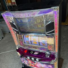 【即使用可・美品】マジカルハロウィン4 実機 スロット本体（コイン不要機・設定キー・ドアキー付）の画像