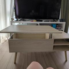 最終値下げ!!!!美品！昇降ローテーブル！の画像