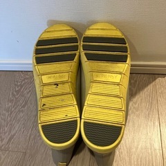 【あげます】パンジー【美品】レインシューズMサイズ  の画像