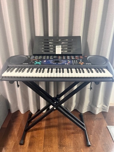 CASIO カシオ LK-35 キーボード 電子ピアノ スタンド 譜面台 他付き CASIO Casio LK-35 Keyboard キーボード カシオ -GrunSound-m107