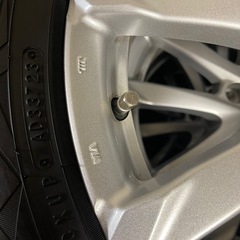 冬タイヤホイール．225/55/R17の画像