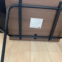 ほぼ新品★折りたたみセンターテーブルの画像