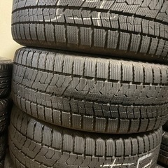 冬タイヤホイール．225/55/R17の画像