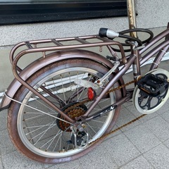 折りたたみ自転車　変速付きの画像