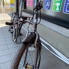 折りたたみ自転車　変速付きの画像
