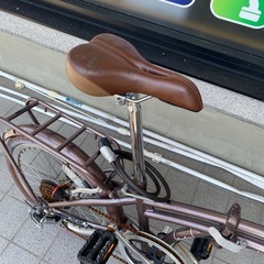 折りたたみ自転車　変速付きの画像