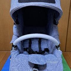 エアバギー ココ　着せ替え　シート　人気カラーメランジデニムの画像