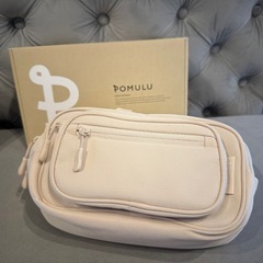試着のみ POMULU ショルダーバッグ ナチュラルアイボリー 試着のみ POMULU ショルダーバッグ ナチュラルアイボリー
