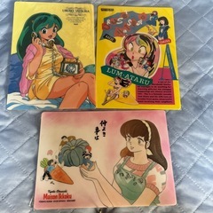 うる星やつら　下敷きとキーホルダー の画像
