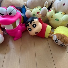 クレヨンしんちゃん　ぬいぐるみセットの画像