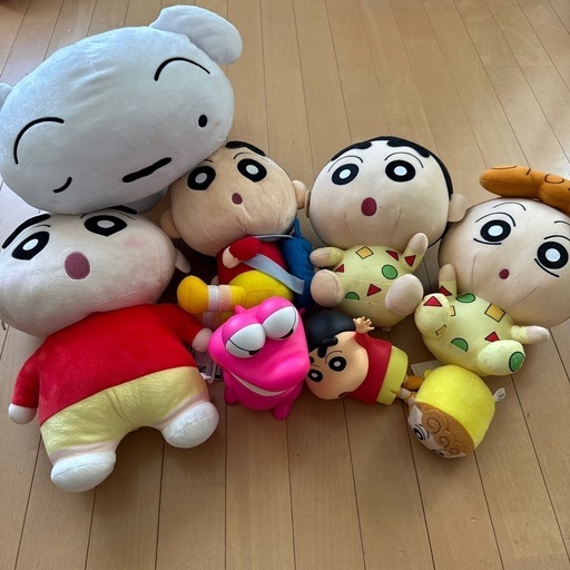 クレヨンしんちゃん ぬいぐるみ 4つセット クレヨンしんちゃん ぬいぐるみ 4つセット - メルカリ