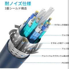 MT-VIKI 4K*2K 60Hz HDMI ケーブル - 2m HDMIの画像
